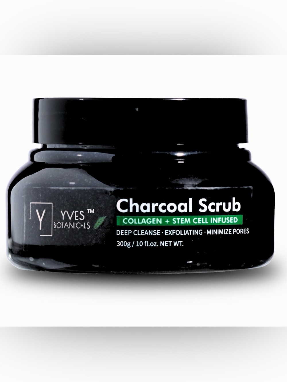 ⭐️Collagen Stem Cell Charcoal Body Scrub: 4 in 1: Exfoliate Detoxify Firm Smooth